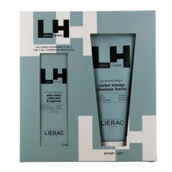 LIERAC Homme Set Fluid anti-age 50 ml + Gel de duș 200ml