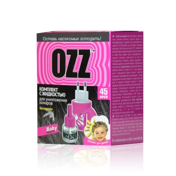 OZZ Baby Set diffuzor+lichid  45 nopti, 30ml