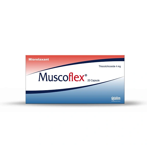 Muscoflex 4mg caps. N20