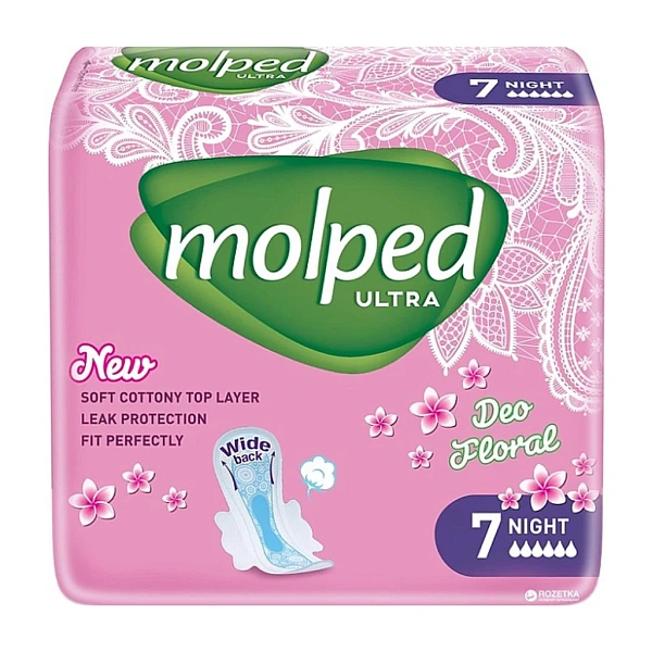 Absorbante Molped Ultra Night Deo Extra Long N7