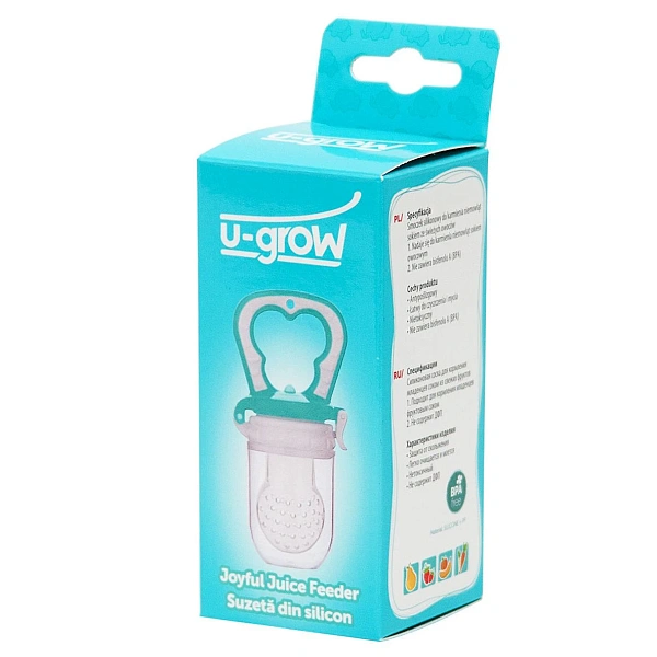 U-Grow Dispozitiv din Silicon 3+ luni pentru Hranirea Bebelusilor cu Suc din Fructe Proaspete A-1033