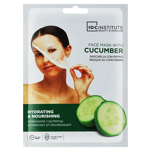 IDC Institute Mască cu efect calmant cu castravete pentru față 22g