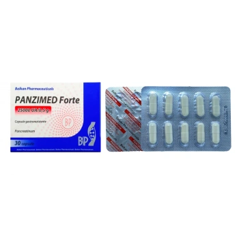 Panzimed Forte 25UI caps. moi gastrorez. N10x3
