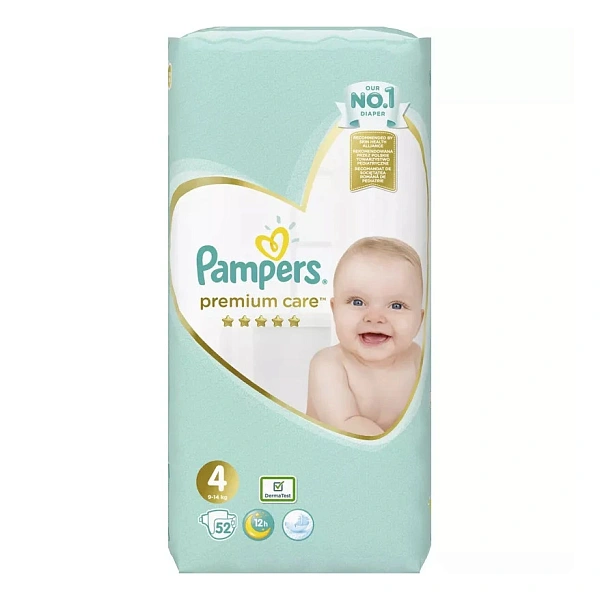 Pampers (4) VP Premium Care Maxi   N52 Pampers (4) VP Premium Care Maxi   N52