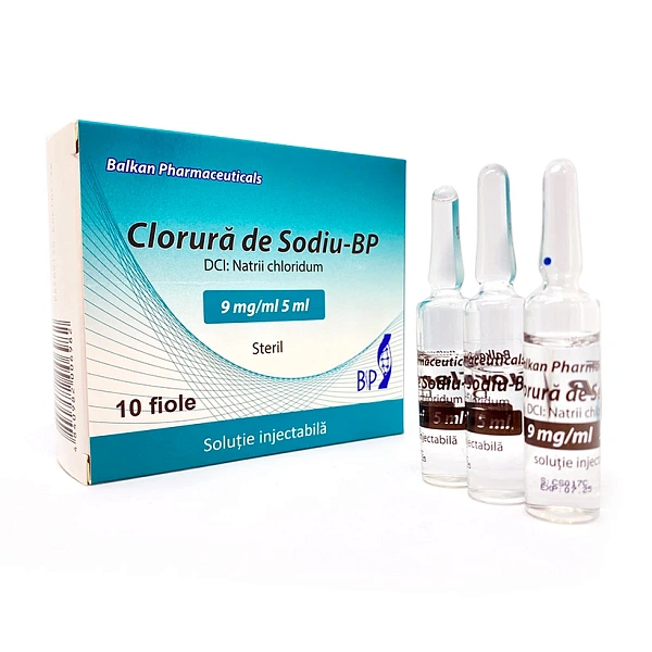 Natriu clorid -BP 9 mg/ml sol. inj. 2 ml N5x2
