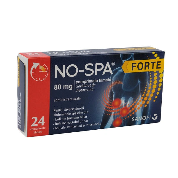 No spa Forte 80mg comp.film. N24 No spa Forte 80mg comp.film. N24