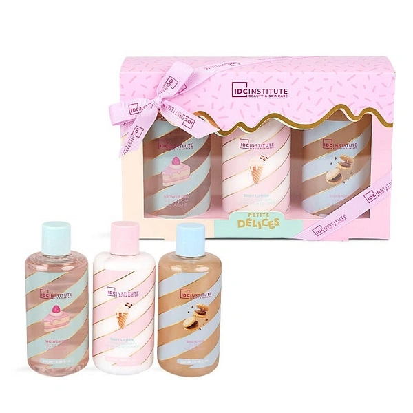 IDC Institute Set Petites Delices Perfect pentru duș 3 piese