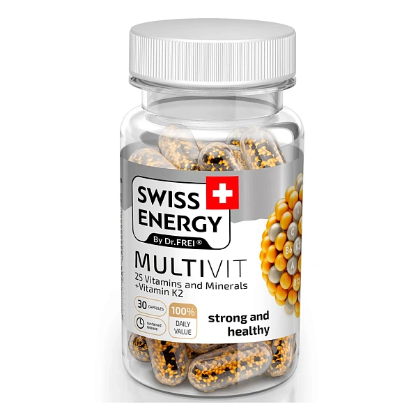 Swiss Energy Multivit caps. N30