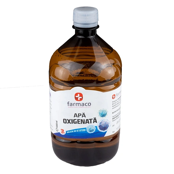 Peroxid de hidrogen 3% 1000ml sol.uz ext. N1 (Farmaco)