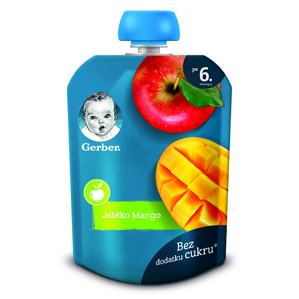 Gerber Pireu măr,mango 90g