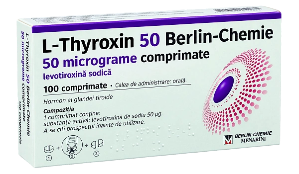 L thyroxin 50mcg comp. N25x4 (Berlin)