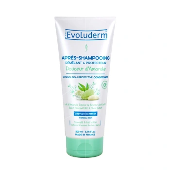 Evoluderm Balsam protector pentru păr normal Douceur d'Amande, 200ml (19362)