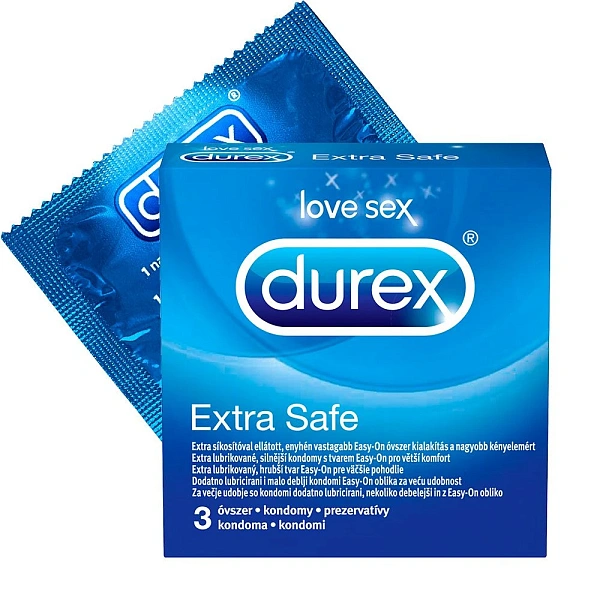 Prezervative Durex Extra Safe N3 Prezervative Durex Extra Safe N3