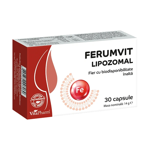 Ferumvit Lipozomal caps. N10x3