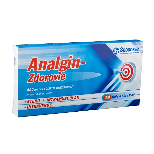 Analgin 50% 2ml sol.inj. N10 (Borisov)
