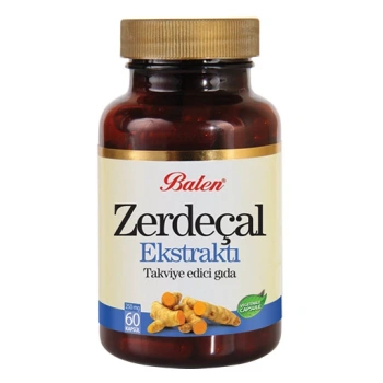 Balen Curcuma extract caps. N60 (Zerdecal)