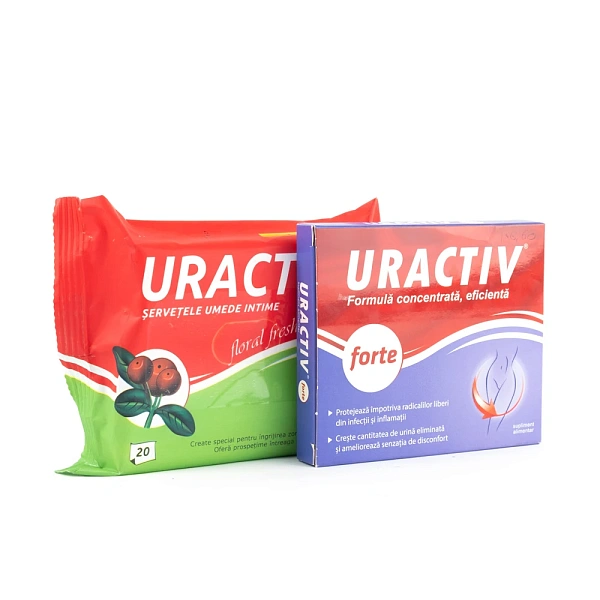 Uractiv forte caps. N10 + Cadou