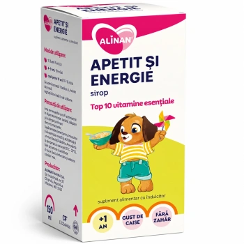 Alinan Apetit si Energie sirop 150ml