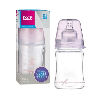 Canpol Baby  74/104 LOVI Biberon din sticlă 150ml Baby Shower G
