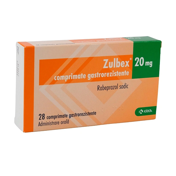 Zulbex 20 mg comp.gastrorez. N14x2 Zulbex 20 mg comp.gastrorez. N14x2