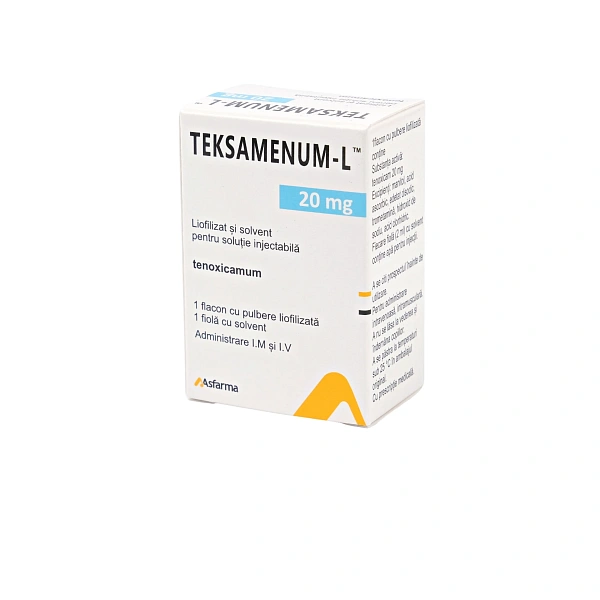 Teksamenum-L liof.solv.sol.inj. 20mg 2ml N1+2ml  Teksamenum-L liof.solv.sol.inj. 20mg 2ml N1+2ml