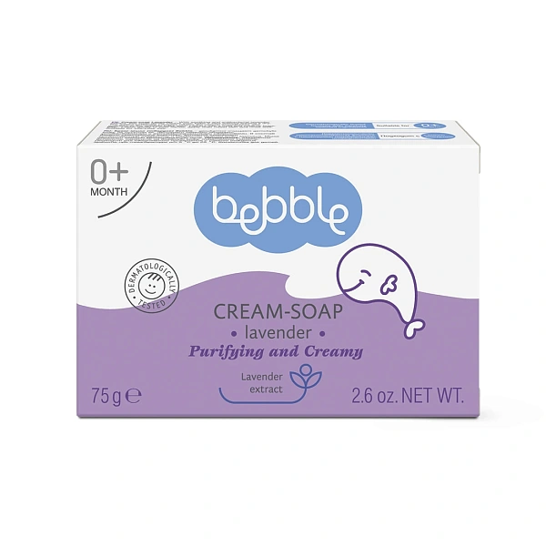 Bebble Sapun crema Levantica , 0+, 75gr