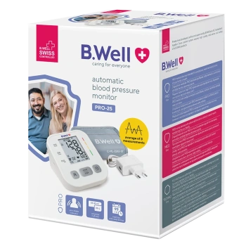 B.Well Tonometru digital automat pentru braț (PRO-25)