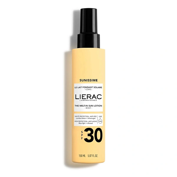 LIERAC Sunissime Lăptișor pentru corp SPF30, 150ml