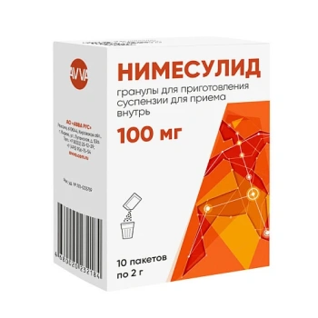 Nimesulid 100mg pulb./sol.orala 2.5g plic. N10