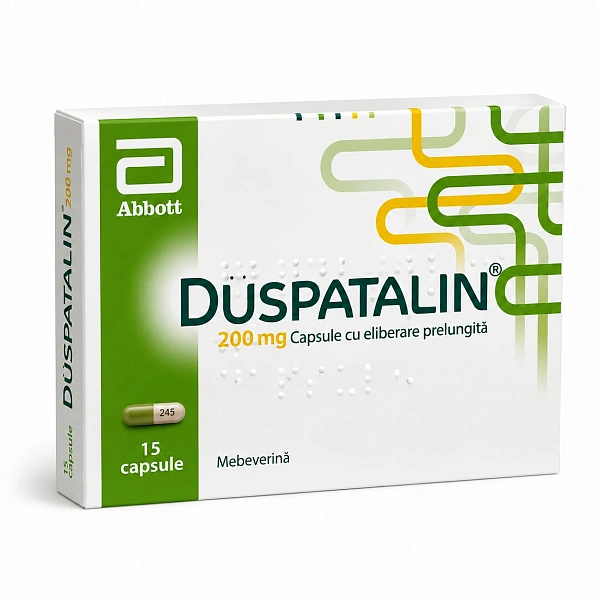 Duspatalin 200mg caps. N15