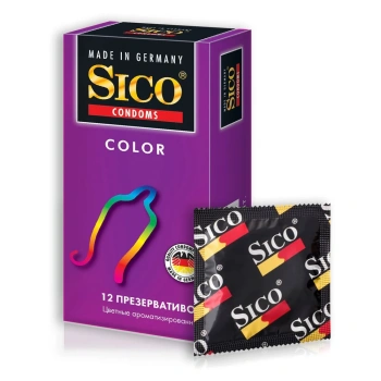 Prezervative Sico N12 Color (colorate-aromatizate)