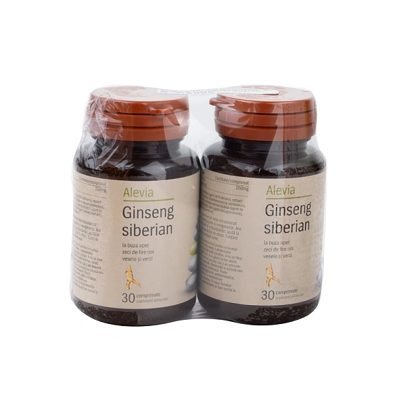 Ginseng siberian 250mg comp. N30 (Alevia) 1+1