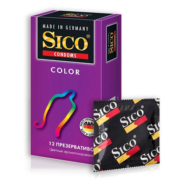 Prezervative Sico N12 Color (colorate-aromatizate) Prezervative Sico N12 Color (colorate-aromatizate)
