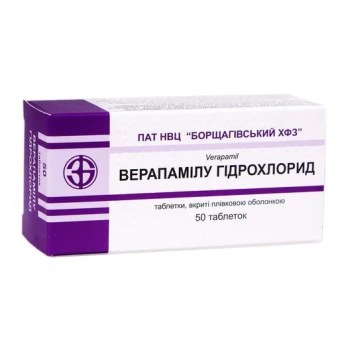 Verapamil 80mg comp. film. N10x5