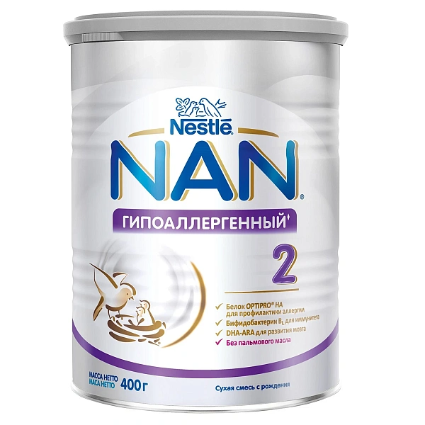 Nestle Nan Hypoalergic 2  400g Nestle Nan Hypoalergic 2  400g