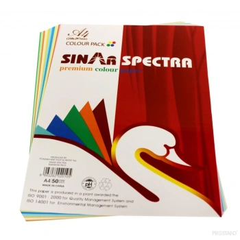 Hirtie colorata A4 10cul. 50foi A-50