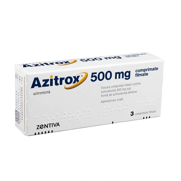 Azitrox 500mg comp. N3 Azitrox 500mg comp. N3