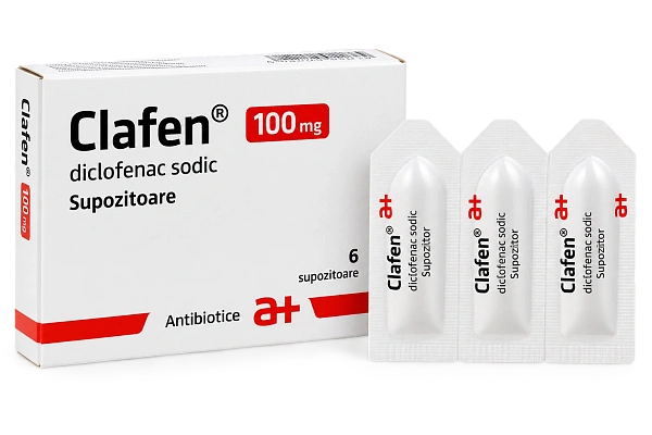 Clafen 100mg sup. N3x2