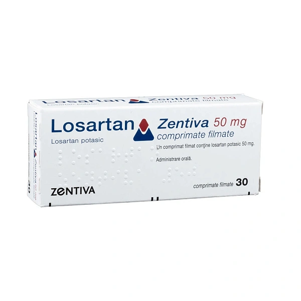 Losartan 50mg comp. film. N10x3 (Zentiva)
