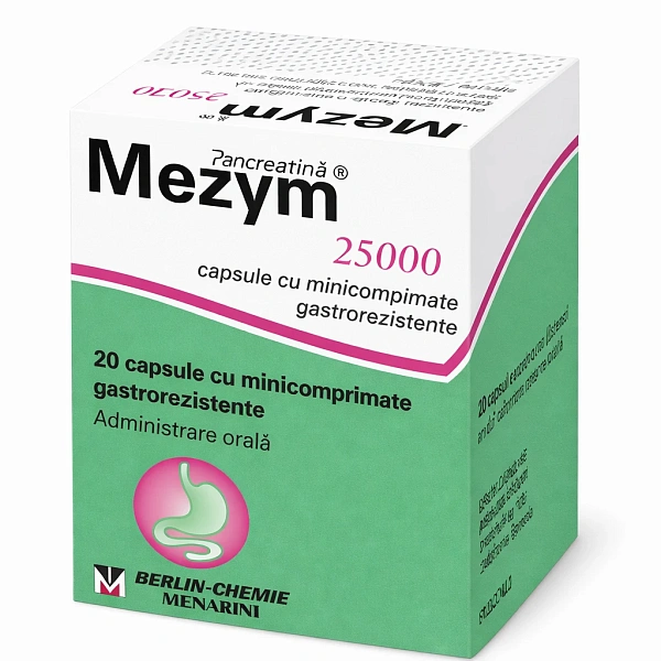Mezym Forte EXTRA 25000UI caps.N10x2