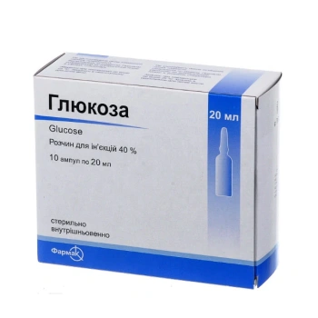 Glucoza 40% 20ml sol.inj. N10