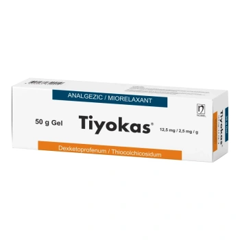 Tiyokas gel 12,5mg/2,5mg 50g 