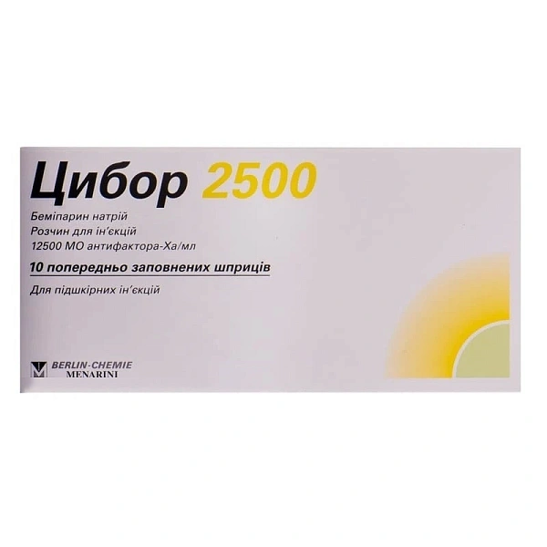 Zibor 2500UI/0,2ml 0,2ml sol.inj.ser.preump. N10
