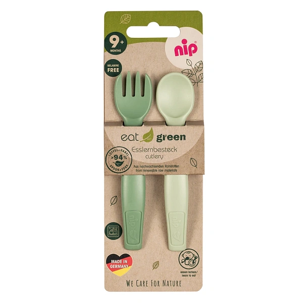 NIP Eat Green Set tacimuri verde (9+ luni) NIP Eat Green Set tacimuri verde (9+ luni)