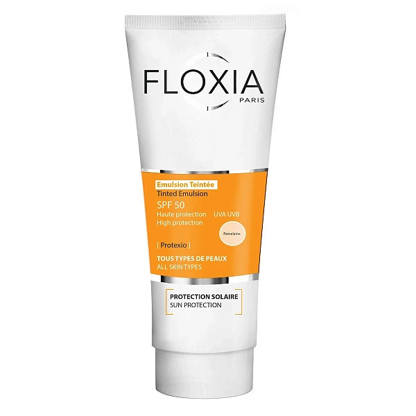 Floxia Protexio Emulsie SPF50 nuanta deschisa, 50ml Floxia Protexio Emulsie SPF50 nuanta deschisa, 50ml