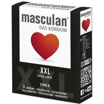 Prezervative Masculan type5 XXL Black N3