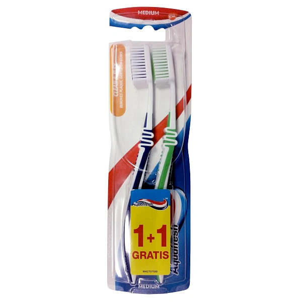 Aquafresh Perie d. Clean&Flex M 1+1 GRATIS