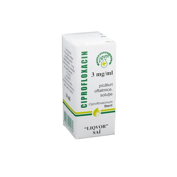 Ciprofloxacin 0.3% 10ml pic.oft.  Ciprofloxacin 0.3% 10ml pic.oft.