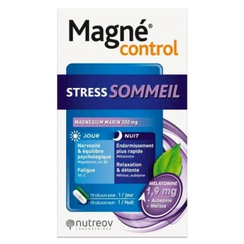 Nutreov Magne Control Stress Sommeil caps. N30