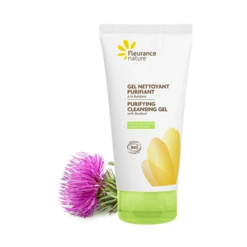 Fleurance Nature Burdock Gel de curățare purifiant pentru față (ten mixt, gras) 150ml